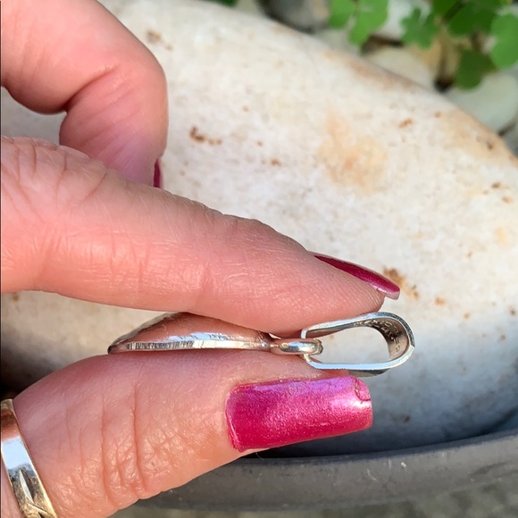 Vintage Sterling Silver Taxco Sea Shell Pendant - Picture 7 of 11